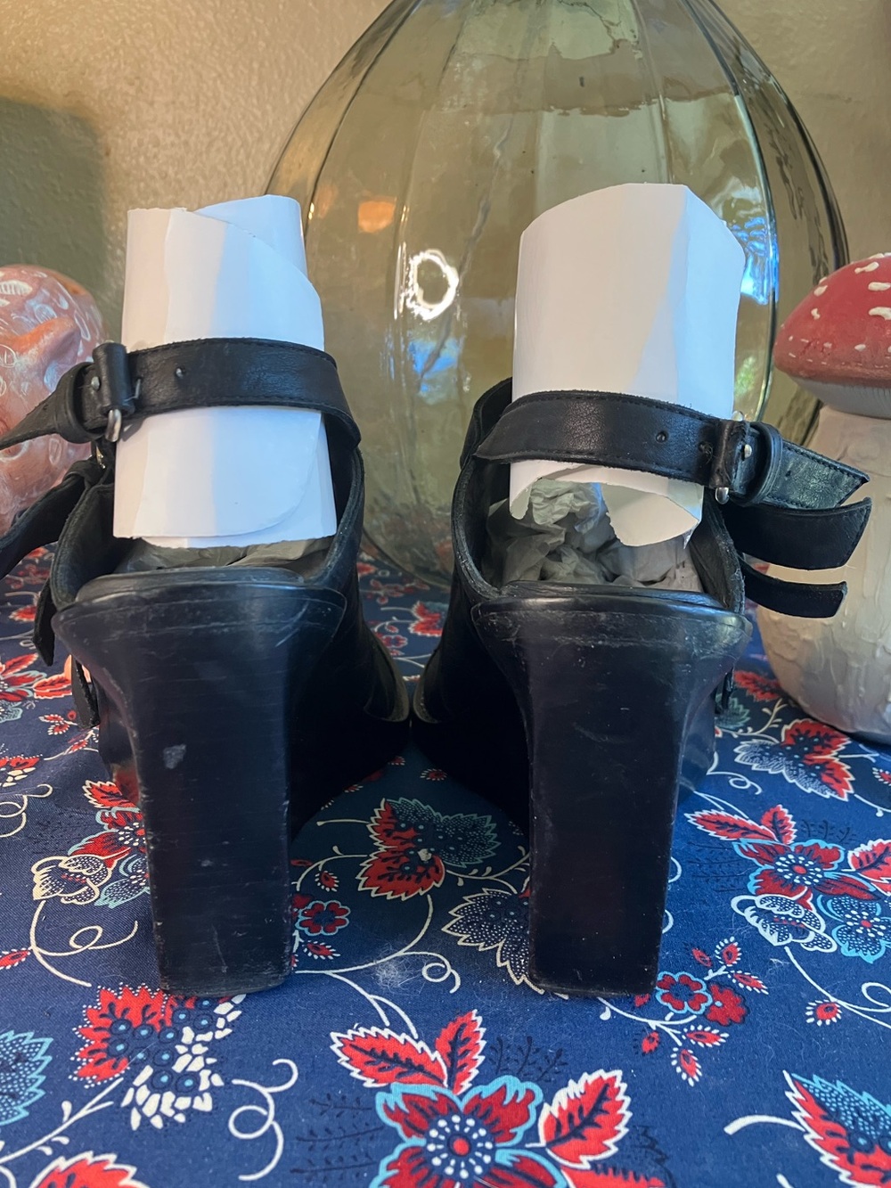 Ann Demeulemeester Vintage Gladiator Buckle Wedges 37 - Picture 4 of 11